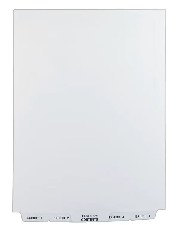 Avery&reg; Premium Collated Legal Dividers Avery Style, Letter Size, 1-25 & Table of Contents Tab Set (11378)