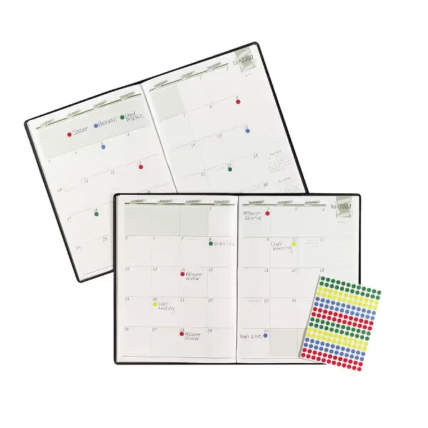 Avery&reg; Color-Coding Removable Labels, 1/4" Diameter, Assorted Colors, Non-Printable, 2,304 Dot Stickers Total (5641)
