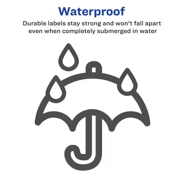 Waterproof Labels with Ultrahold&reg; Permanent Adhesive, Sure Feed&trade;, TrueBlock&reg;, Laser, 1,000, 5-1/2" x 8-1/2" (95526)