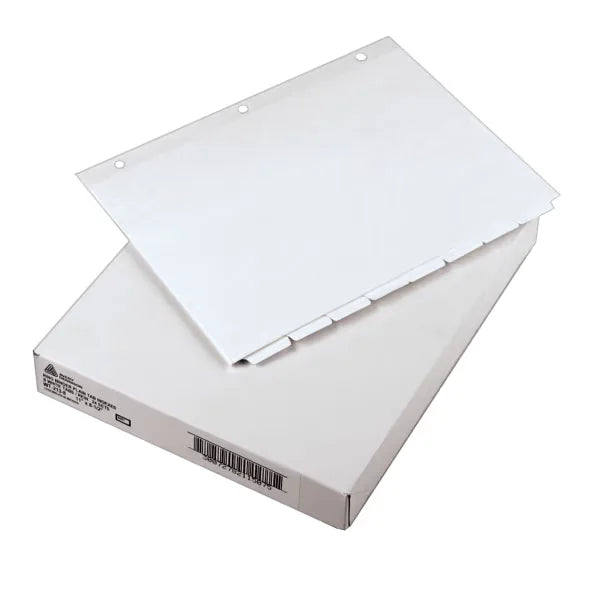 Avery&reg; Plain Tab Write & Erase Dividers, 8-Tab, 24 Sets (11507)