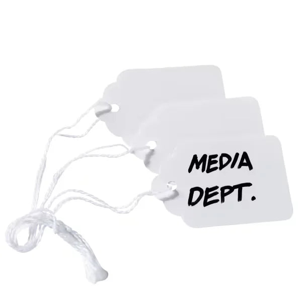 Avery&reg;  Marking Tags, Strung, 2-3/4" x 1-11/16", 1,000 Tags (12201)