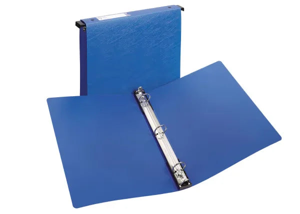 Avery&reg; Hanging Storage Binder, 1" Round Rings, 175-Sheet Capacity, Blue, (14800)