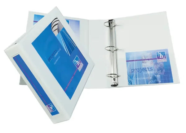 Avery&reg; Framed View Binder, 2" One-Touch Rings, 540-Sheet Capacity, White (68036)