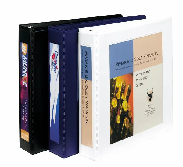 Avery&reg; Framed View Binder, 1-1/2" One-Touch &trade; Rings, 400-Sheet Capacity, White (68060)