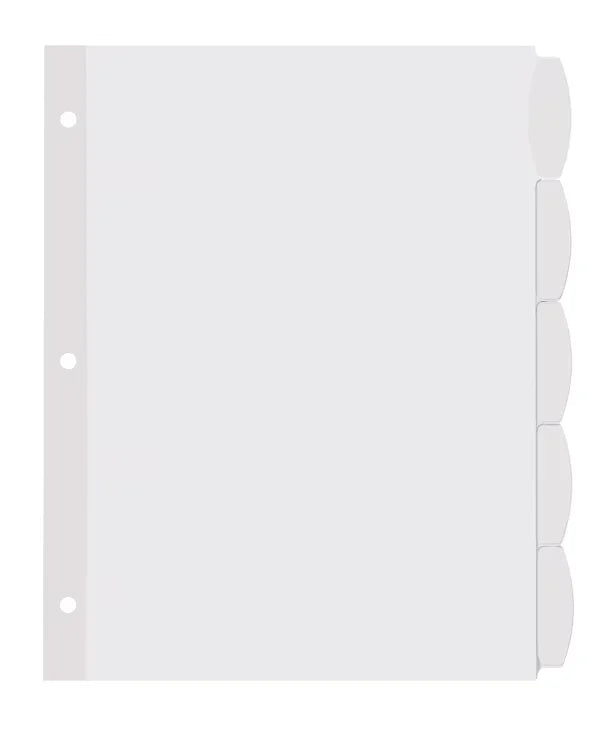 Avery&reg; Big Tab&trade; Label Dividers, Easy Peel&reg; Labels, 5 Tabs, 4 Sets (14432)