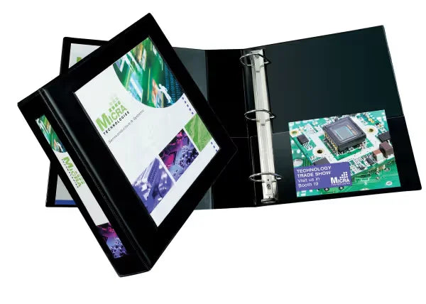 Avery&reg; Framed View Binder, 2" One-Touch Rings, 540-Sheet Capacity, Black (68032)