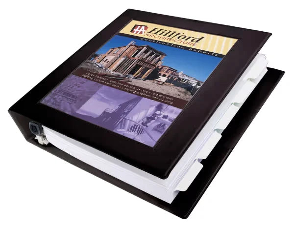 Avery&reg; Framed View Binder, 1-1/2" One-Touch Rings, 400-Sheet Capacity, Black (68058)