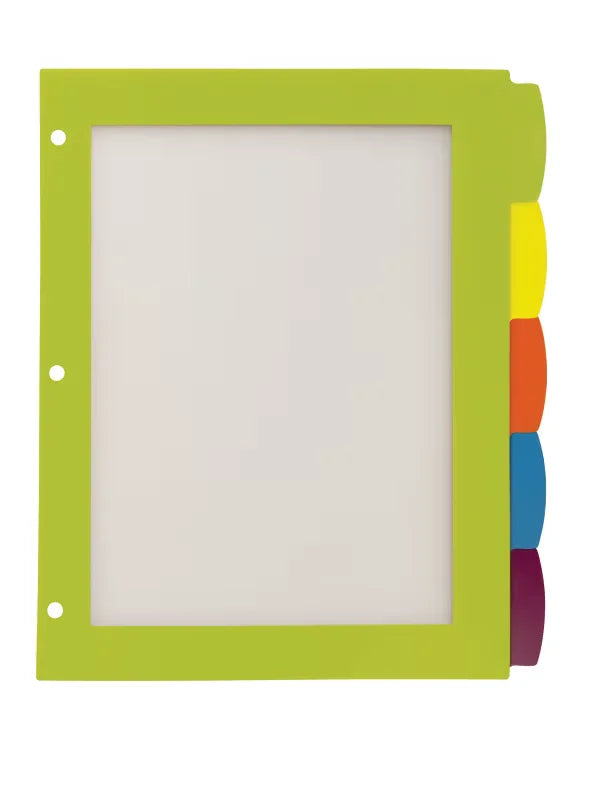Avery&reg; Ultralast&trade; Big Tab&trade; Plastic Dividers, 5-Tab Set, Multicolor (24900)