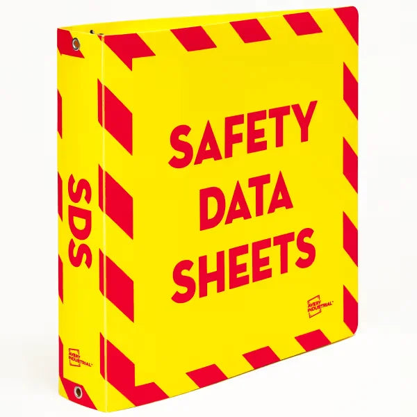 UltraDuty&trade; SDS Binder with Chain, Durable 3 Ring Poly Binder, 1.5" Slant Rings, 375-Sheet Capacity (77711)